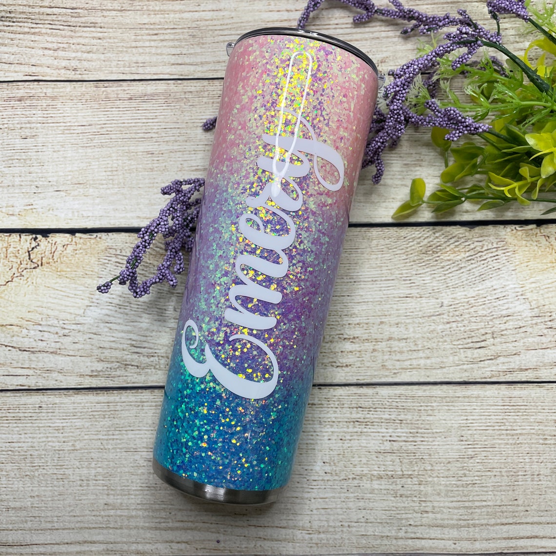 Gymnast Glitter Tumbler / Gymnast Tumbler / Gymnastic Tumbler Etsy