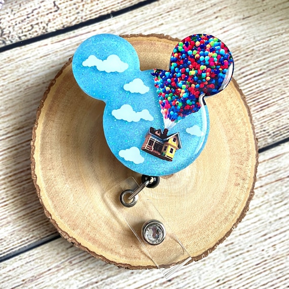 UP Inspired Badge Reel / Disney Badge Holder / Badge Reel 