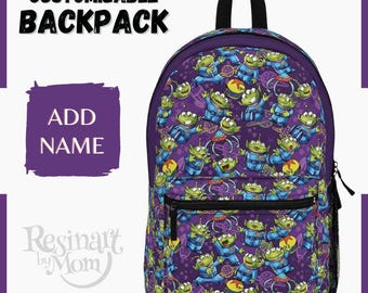 Mochila de Toy Story Aliens, bolsa personalizable de Disney Park