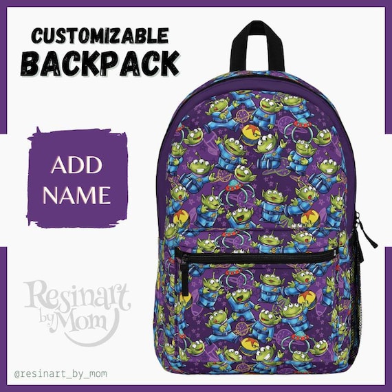 Toy Story Aliens Backpack, Customizable Disney Park Bag - Etsy