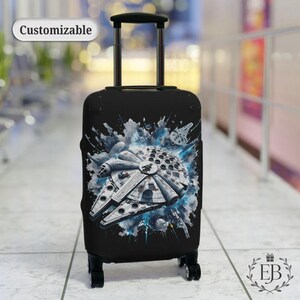 Millennium Falcon Bagageskydd, Sci-Fi Galaxy Resväskeskydd, Resetillbehör