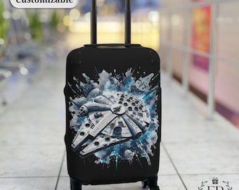 Jahrtausendalfalke Gepäckabdeckung, Sci-Fi Galaxy Kofferschutz, Reisezubehör