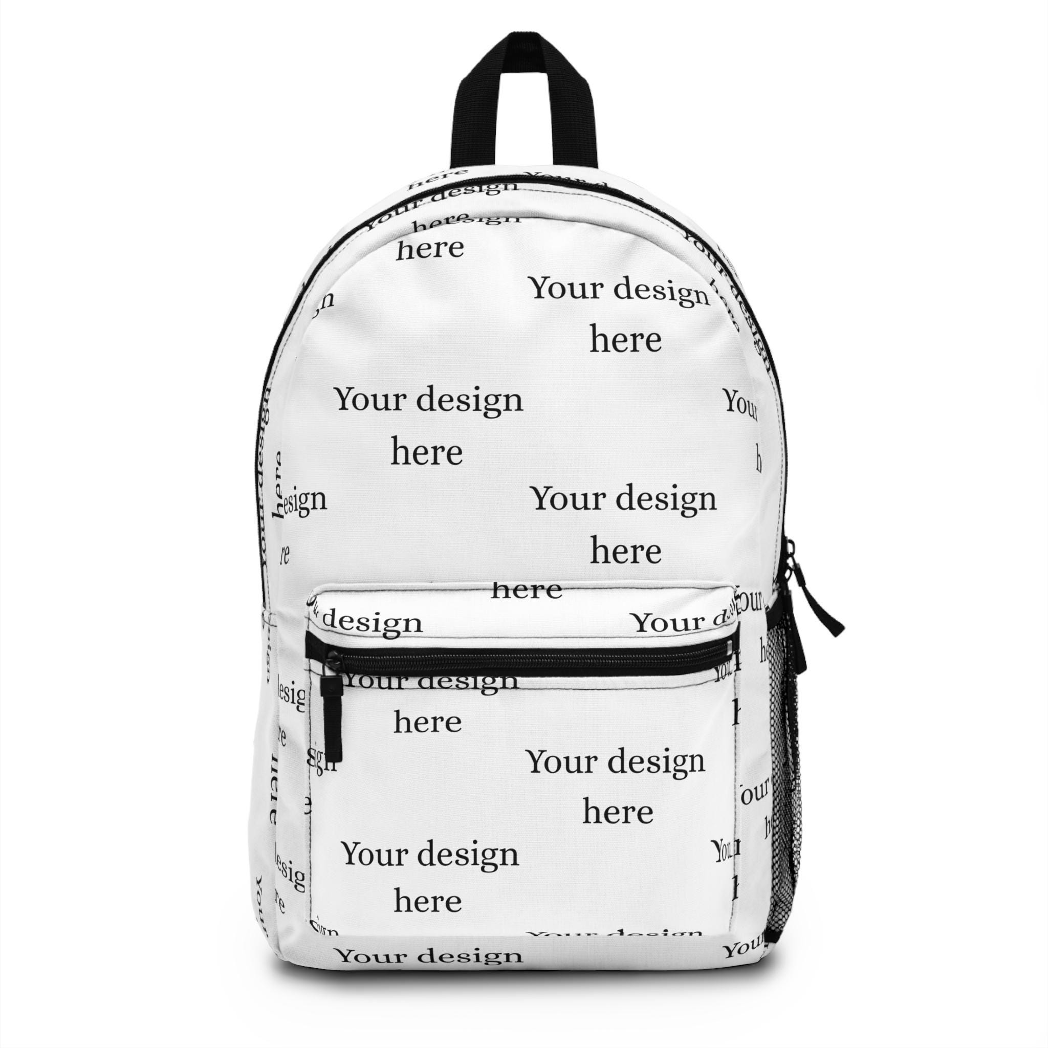 Customizable Backpack: Personalized Design, Upload Your Art - Etsy