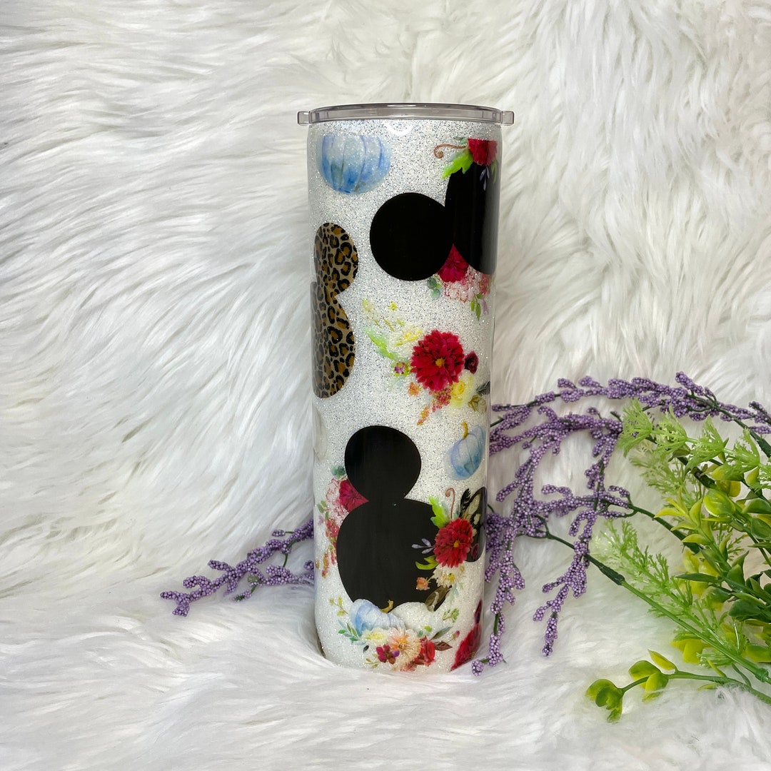 Mickey Tumbler / Disney Glitter Tumbler / Disney Tumbler / Mickey