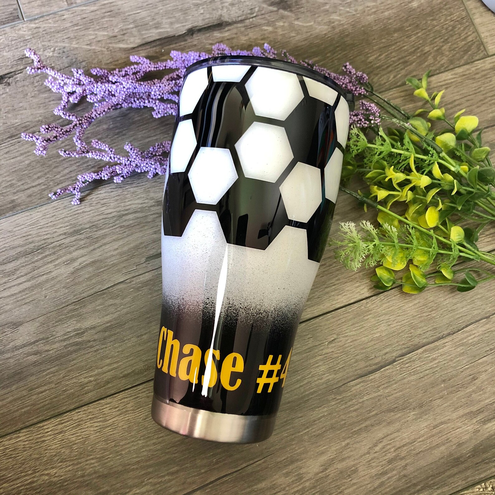Soccer Tumbler / Boys Cup / Kids Tumbler / Back to the School Etsy
