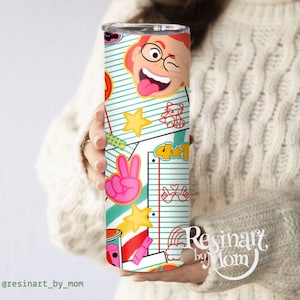 Customizable Turning Red Tumbler: Red Panda School Water Bottle