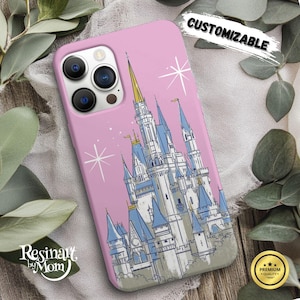 Disney Castle Phone Case | Fairytale iPhone & Samsung Cover | Magical Princess Castle Gift for Disney Lovers