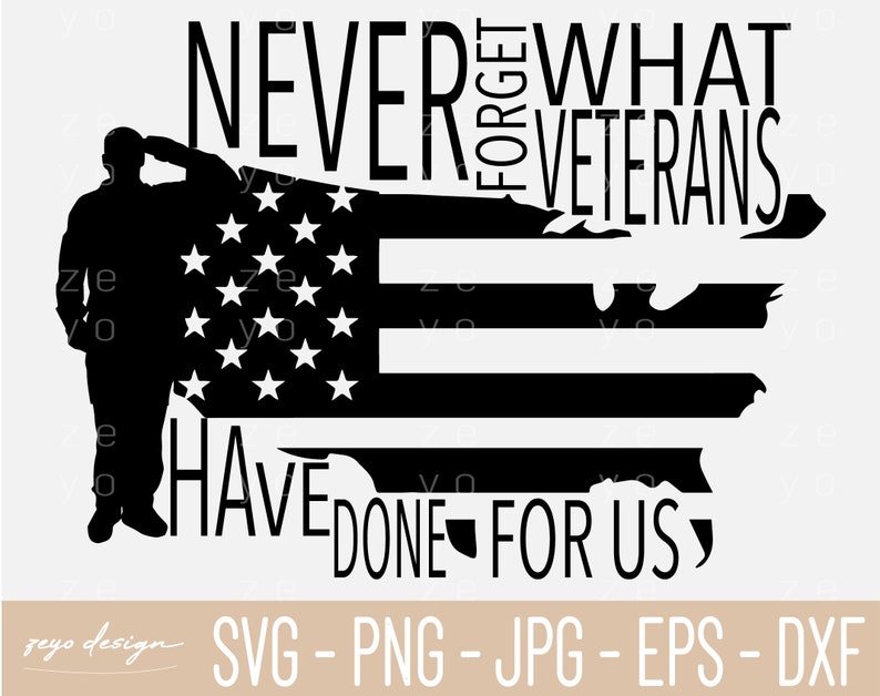 Download USA Veterans Day SVG/PNG/Jpg Never Forget What Veterans ...