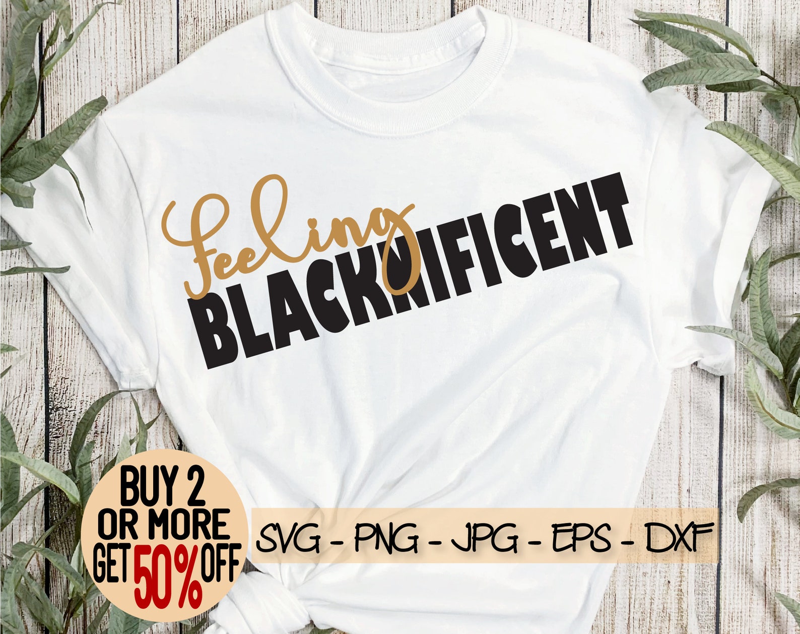Feeling blacknificent svgpngjpg black woman magic  etsy