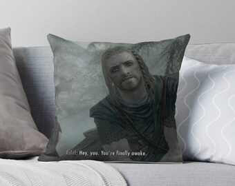Skyrim Pillow Etsy Skyrim Pillow Etsy