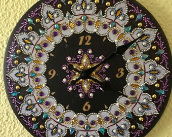 Download Mandala Clock Etsy