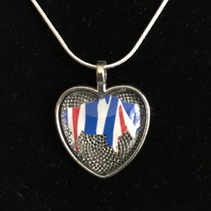 Heart Buffalo pendant necklace