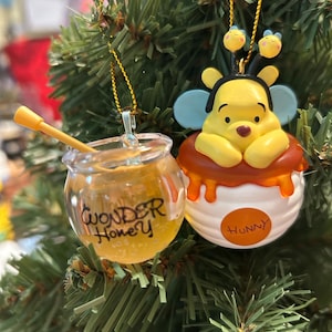 Pooh Ornament Set - Etsy