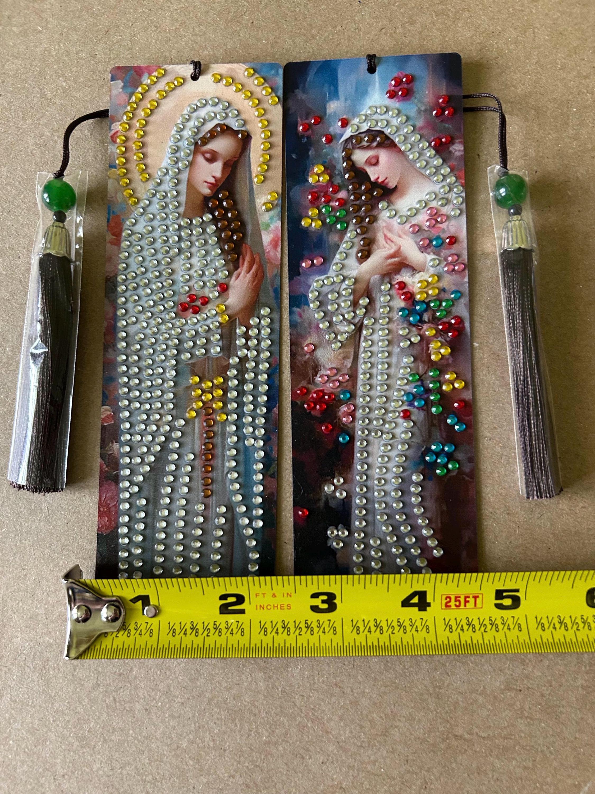 Virgin Mary Bookmark Set - Etsy