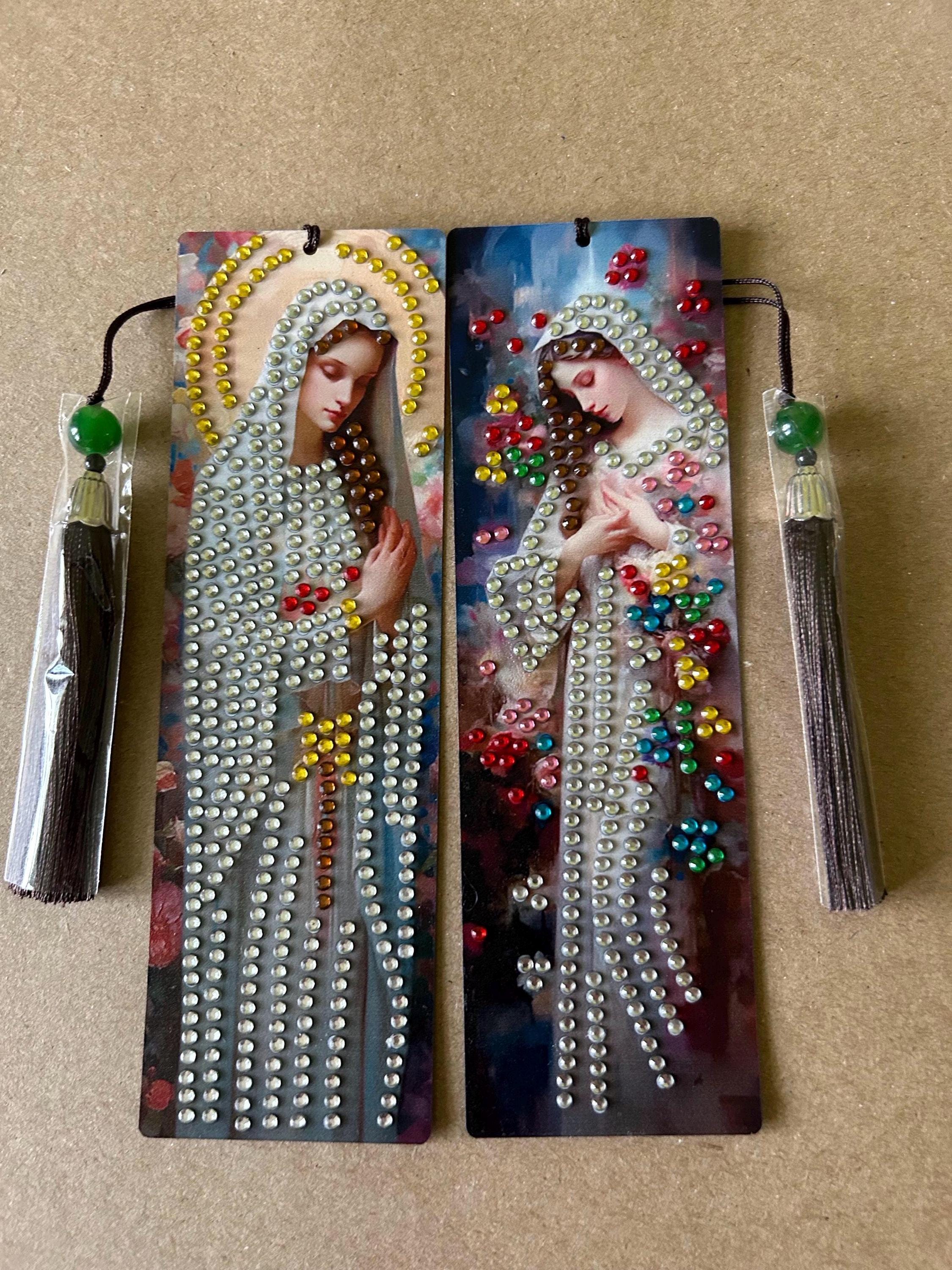 Virgin Mary Bookmark Set - Etsy