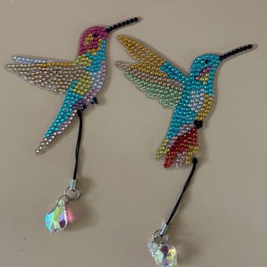 Hummingbird bookmark set