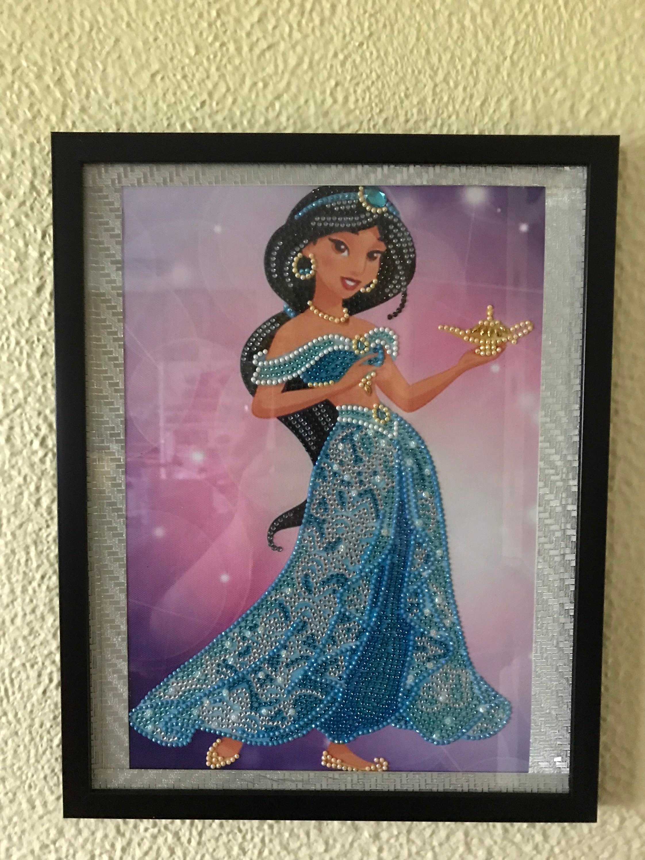 5D Diamond Painting Disney Princess Circle Collage Kit - Bonanza