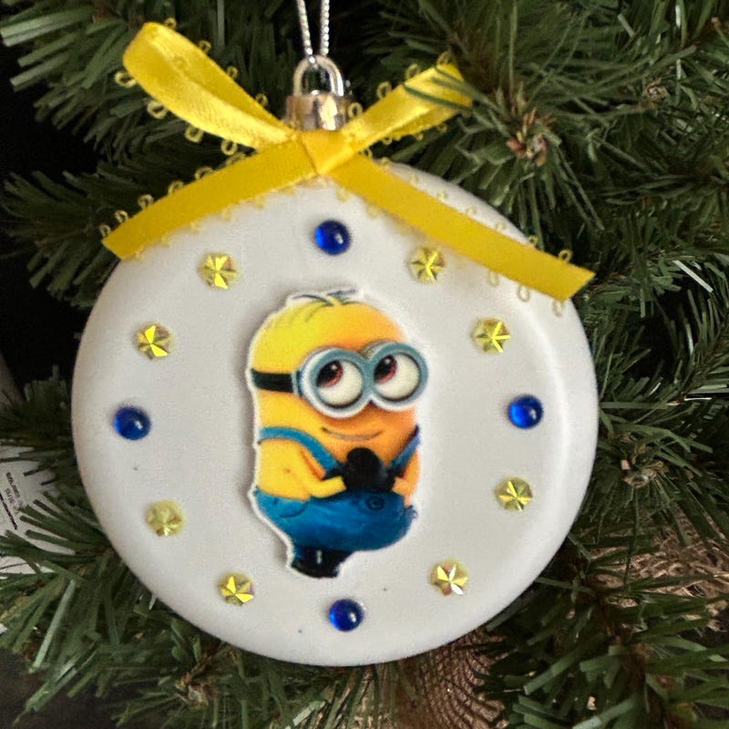 Minion Ornaments - Etsy