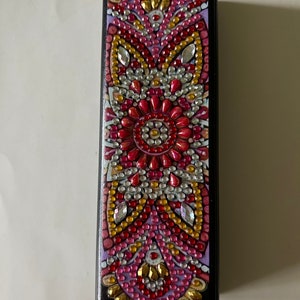 Estuche para gafas con diamantes de imitación