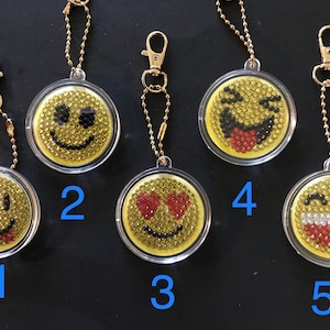 Emoji Smiley Face Key Chains