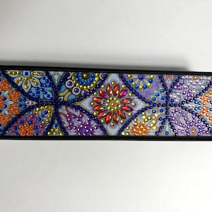 Estuche para anteojos con diamantes de imitación