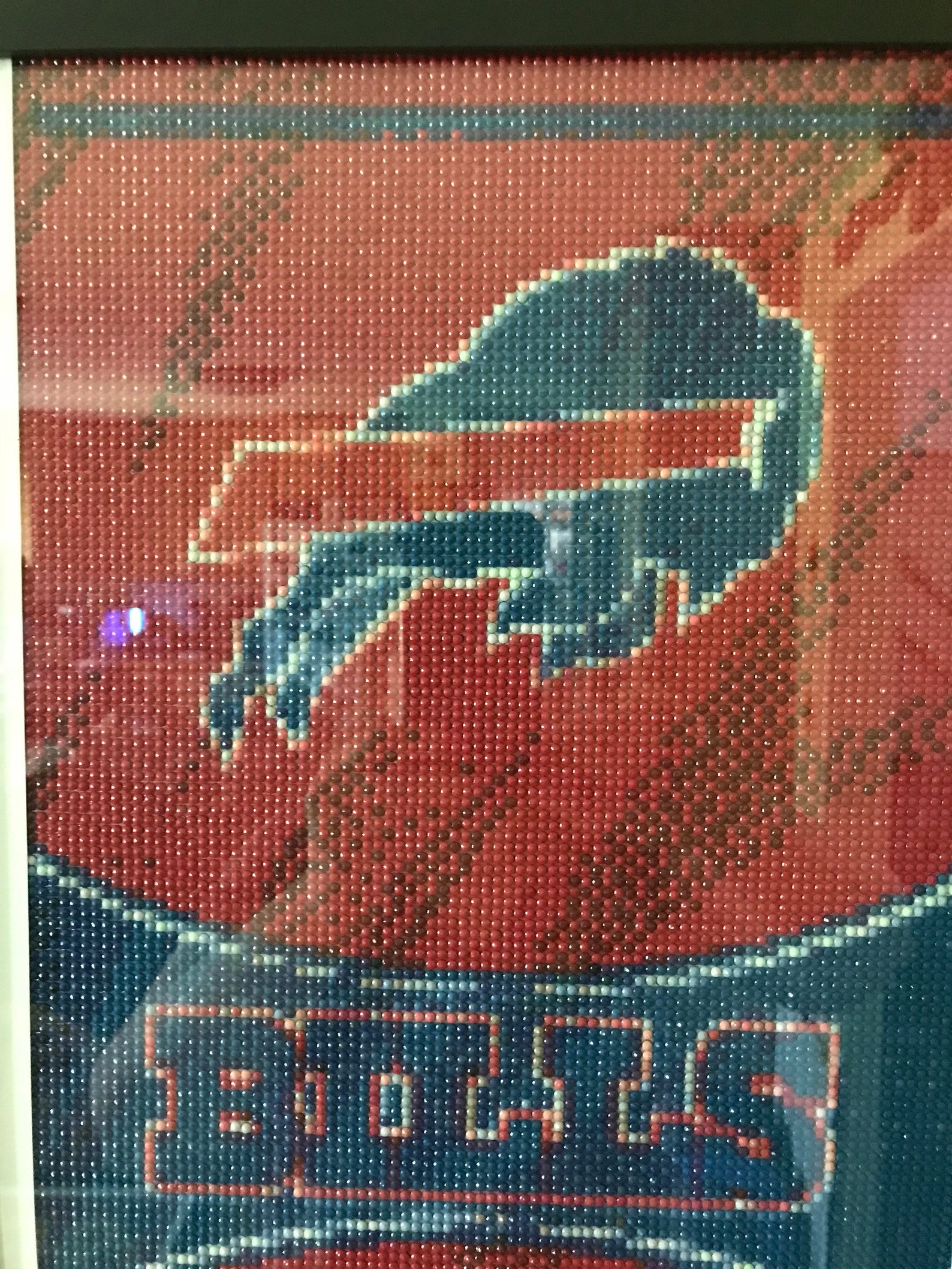 Buffalo Bills Finished Diamond Art with Frame | Etsy