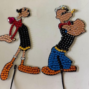 Popeye & Olive Oyl bookmarks