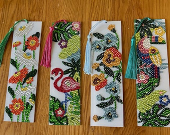 Floral or Bird Bookmark