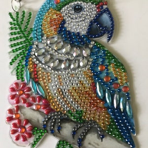 Parrot wall hanging