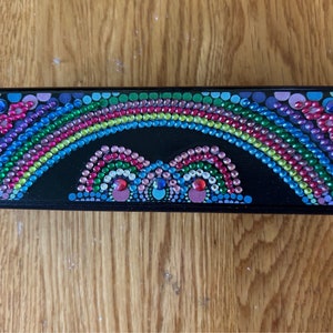 Estuche para gafas con diamantes de imitación