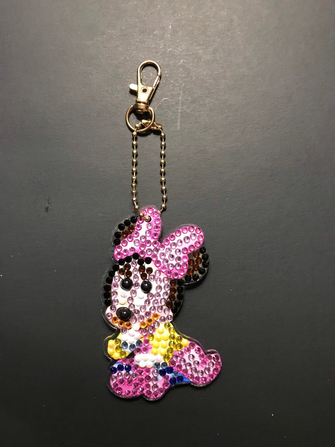 Minnie Mouse Key Chain/zipper Pull/ Backpack Tag Etsy