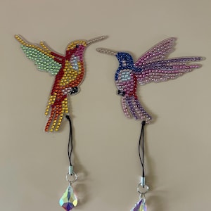 Hummingbird bookmark set