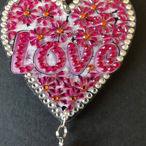 Love Heart sun catcher