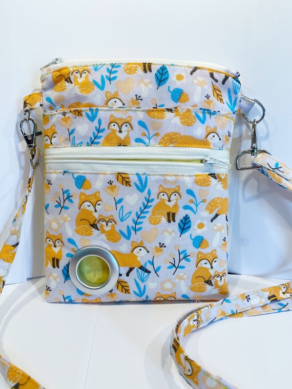 Lilac Dog Walking Bag Cross Body Bag Dog Bag Shoulder Etsy