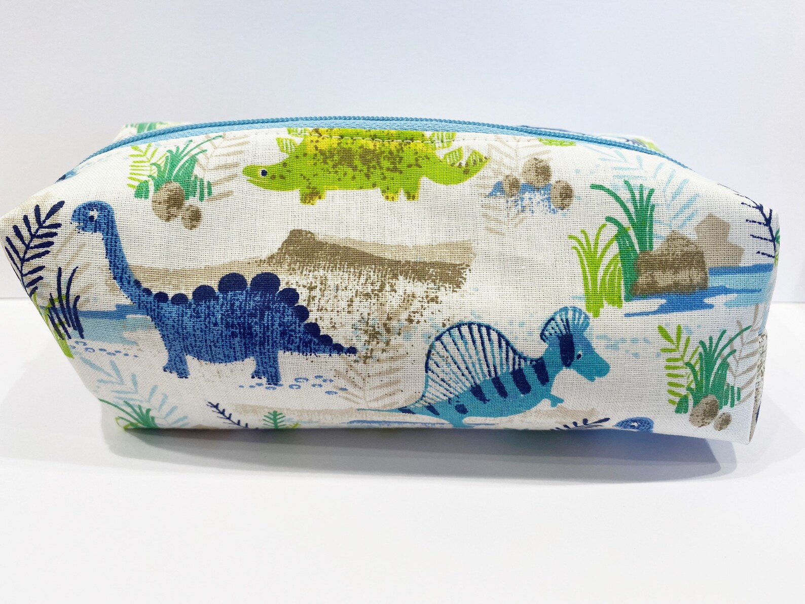Dinosaur Pencil Case Fabric Pencil Case Box Pencil Case Etsy