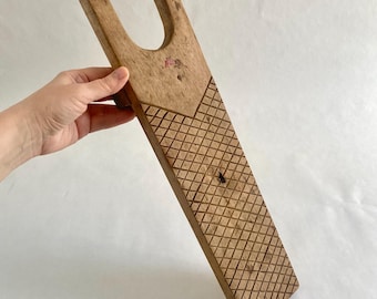 Handmade Vintage Wooden Boot Jack: Boot Puller, Rustic Decor