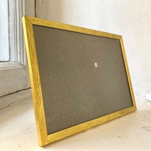 Vintage Golden Metal Picture Frames - Swedish Jyden, Pair - Etsy