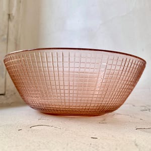 Vintage glass bowl - Decorative glass bowl - Vintage fruit bowl - Vintage home decor - Vintage glassware