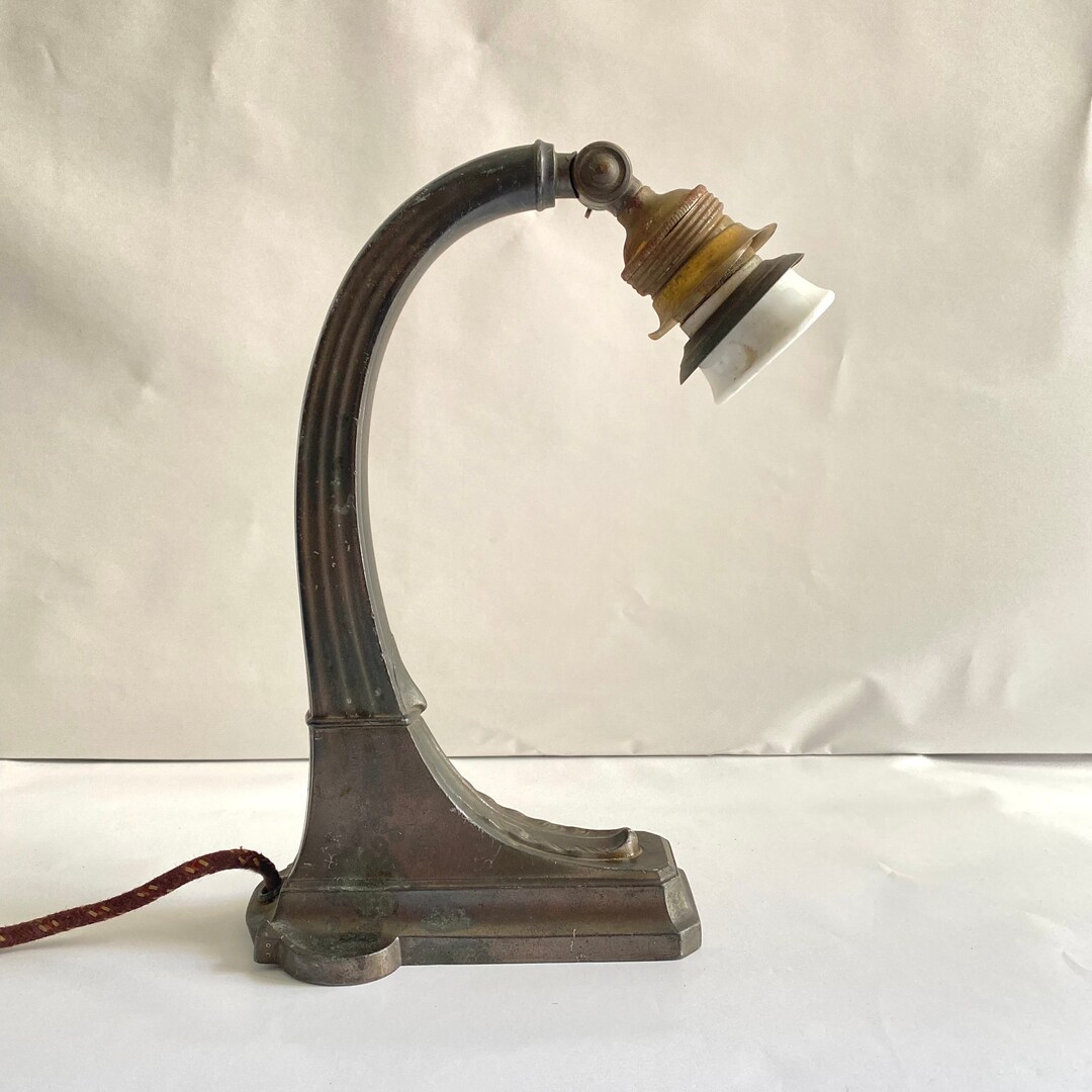 Antique Art Deco Lamp Base Vintage Lamp Base Antique Lamp Etsy