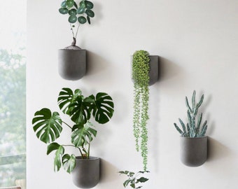 Modern Wall Planter Etsy