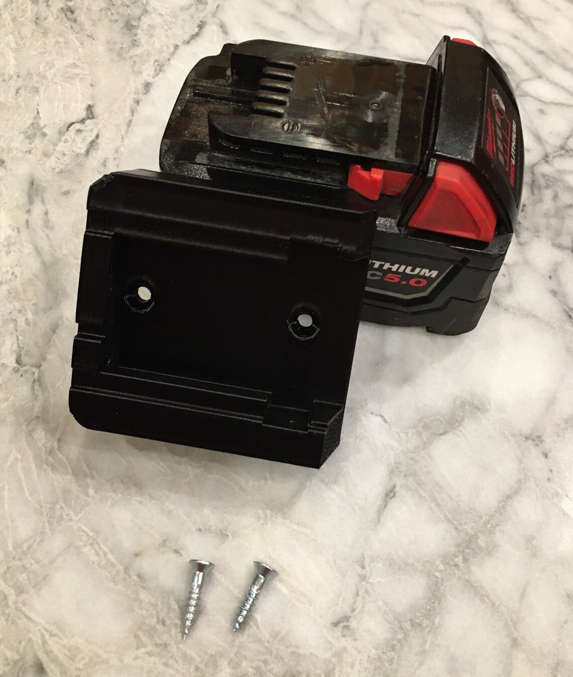 TWO 3D Printed Battery Holders for Milwaukee M18 Batteries. Etsy