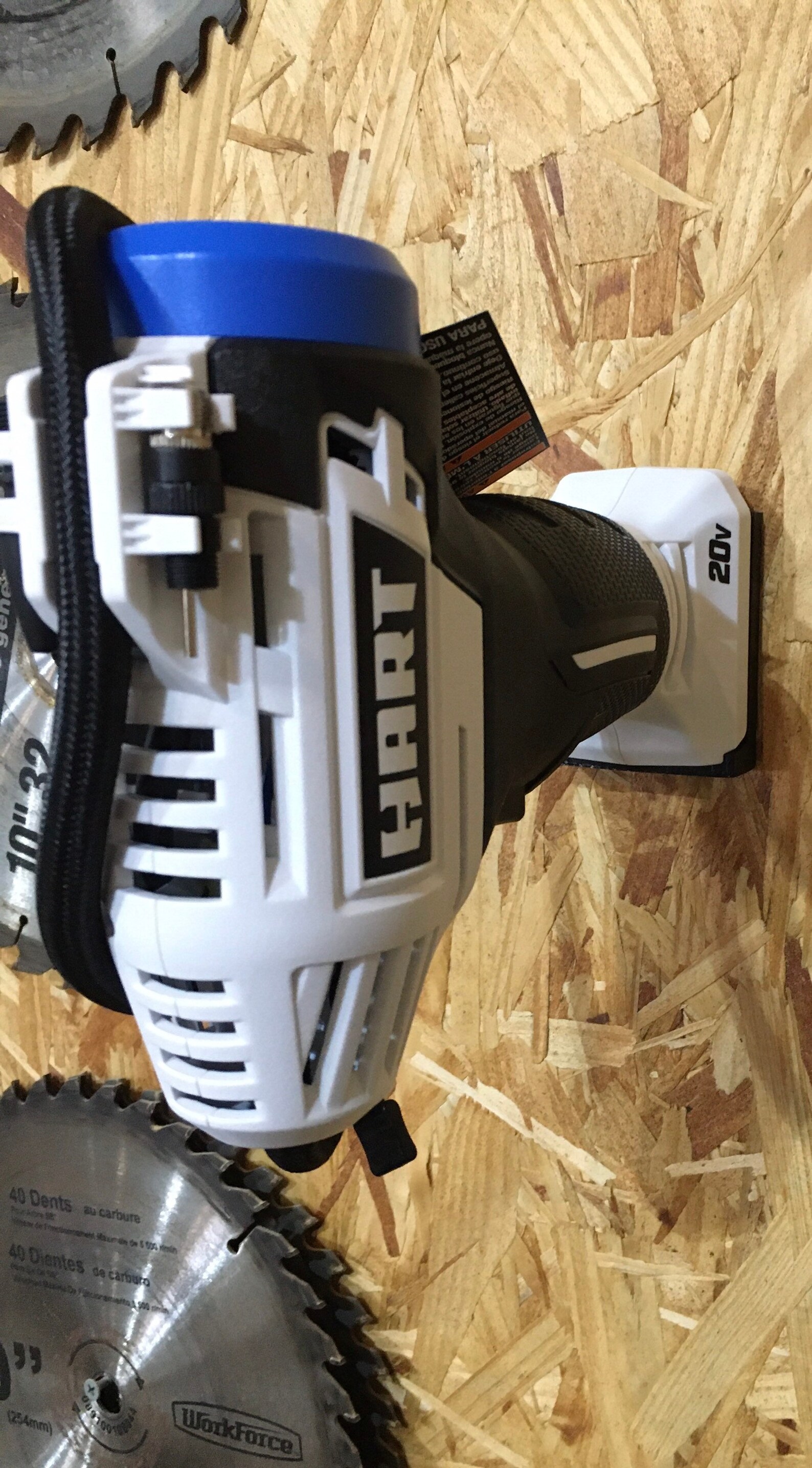 Four 3D Printed Tool Holders for HART Brand Tools. Free Etsy