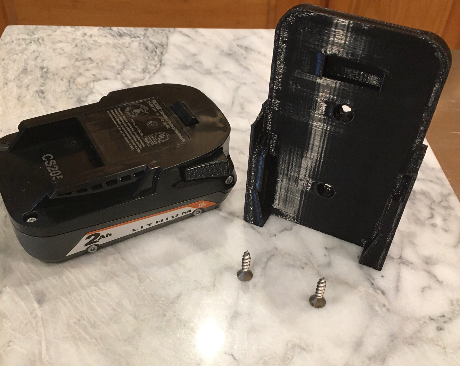 4 Pack of Battery Holders with Screws for Ridgid 18v Etsy