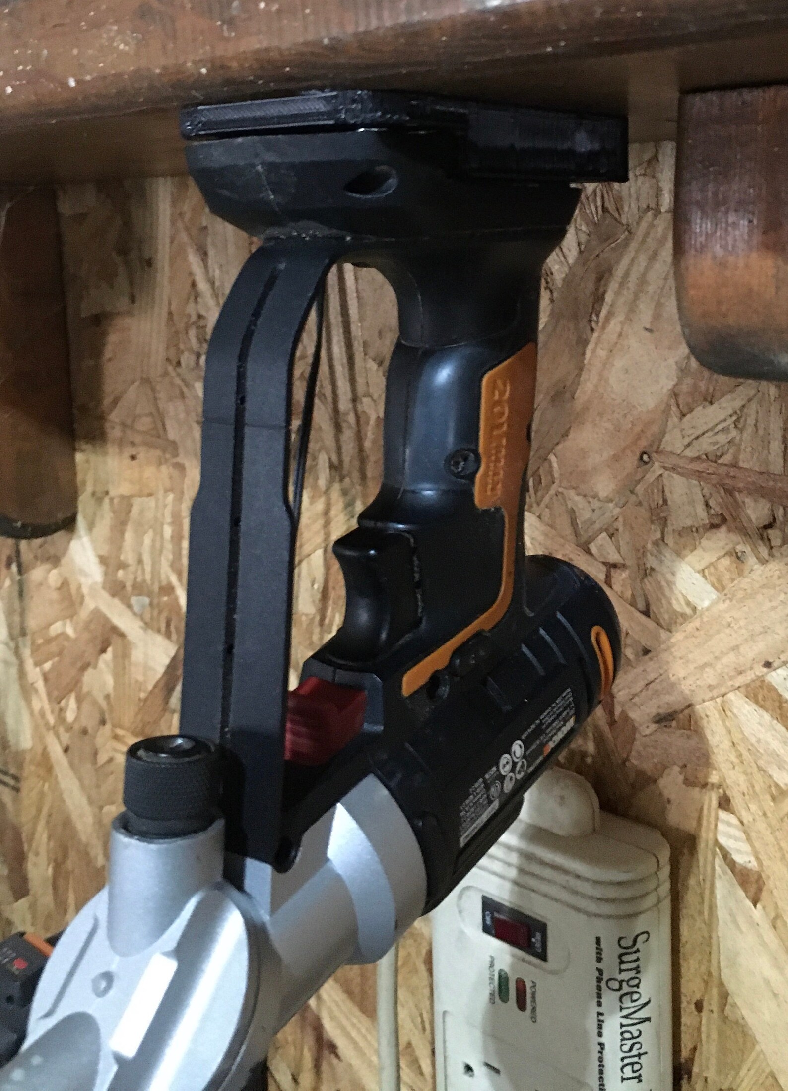 Two 3D Printed Tool Holders for WORX Brand Tools. Free Etsy