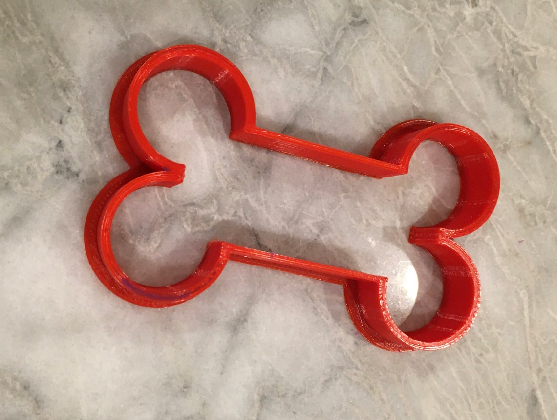Dog Bone Shaped Cookie Cutter. 3D Printed. Made In USA. Etsy