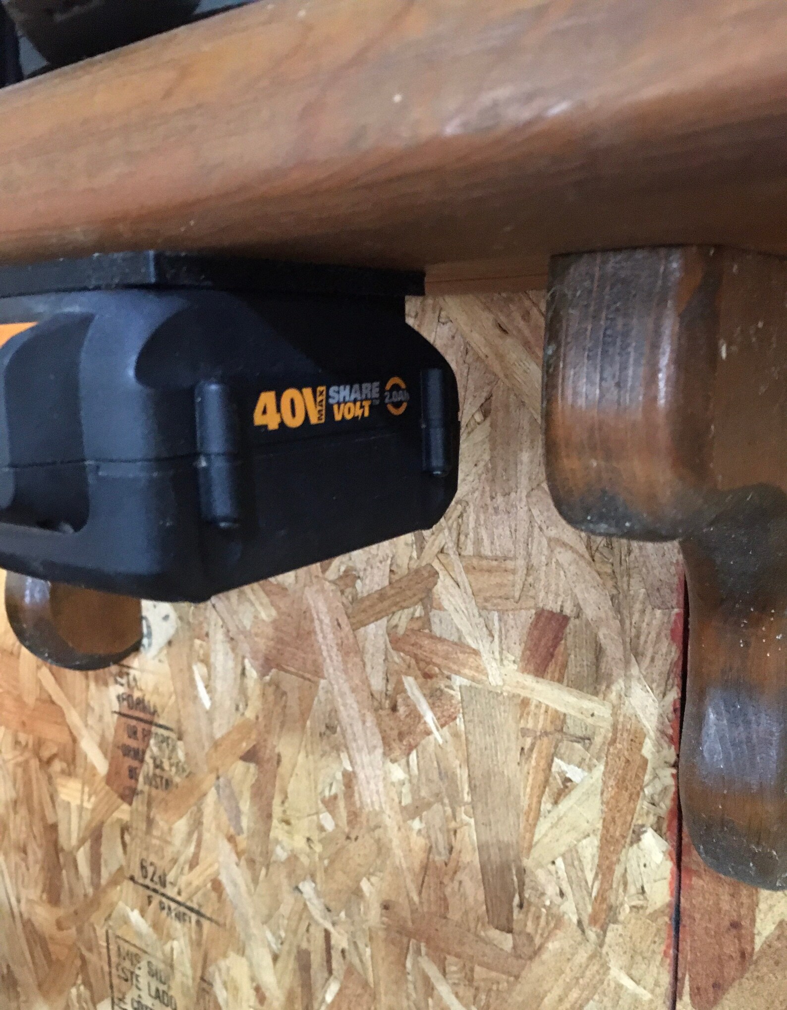 Two 3D Printed Battery holders for WORX brand 20 and 40 volt Etsy