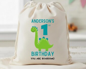 Dinosaur Favour Bags, Dinosaur Birthday, Dino Party Bag
