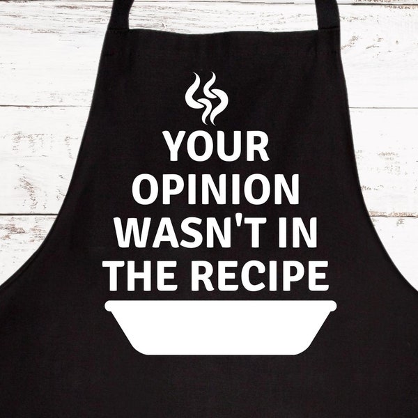 Sarcastic Apron, Custom Kitchen Apron, Polyester Chef's Apron, Baker Gift, Star Baker Apron, Apron with Pockets, Personalized Apron