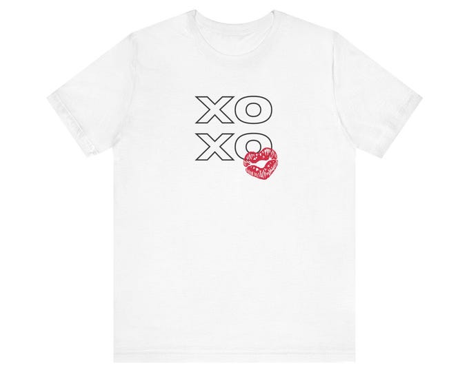 Hugs and Kisses Valentine's Tee