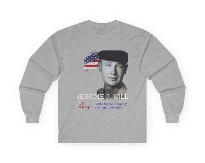 Veteran Tribute Long Sleeve Tee (Special Request Tee)